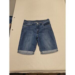 Levis‎ Bermuda Denim Jean Shorts Size 31 Womens Medium Wash Stretch